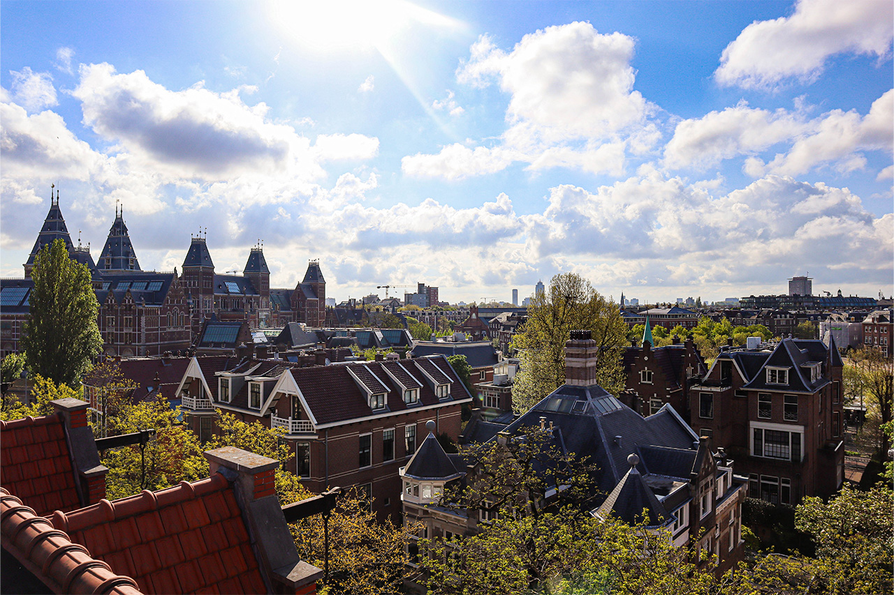 Jan Luijkenstraat dakterras - Cravt Real Estate - Amsterdam Zuid